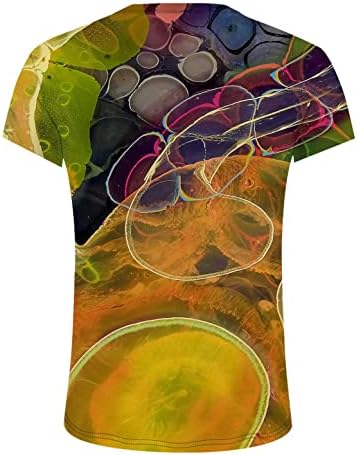 Erkekler için gömlek, erkek Vintage Baskılı Kısa Kollu T-Shirt Casual O-Boyun Egzersiz Atletik Grafik Tee Tops Bluzlar