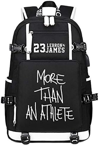Basketbol oyuncusu yıldız James çok fonksiyonlu aydınlık sırt çantası öğrenci hayranları Schoolbag