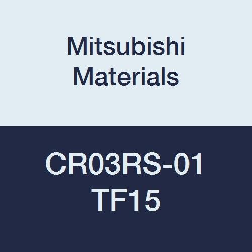 Mıtsubıshı Materıals CR03RS-01 TF15 CR Serisi Karbür Mikro-Mini Twin Boring Bar Kesicisiz, Kaplanmamış, Sağ, 0,1 mm Yarıçap,