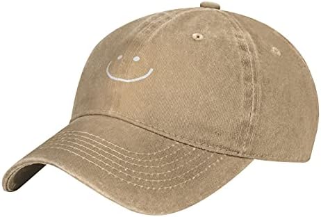 Beyzbol Pamuk Şapka Erkekler Kadınlar için Sevimli Ayarlanabilir, donatılmış Vintage Komik Egzersiz beyzbol şapkası Şapka