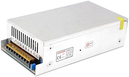 LED Şerit ışık, CCTV Kamera, Radyo, Bilgisayar Projesi için LED Anahtarlama Güç Kaynağı DC 12V 50A 600W