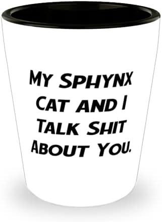 Sphynx Kedim ve ben Senin Hakkında Saçma Sapan Konuşuyoruz. Atış Camı, Arkadaşlardan Sphynx Kedi Hediyesi, Arkadaşlar İçin