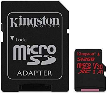 Profesyonel microSDXC 512GB, SanFlash ve Kingston tarafından Özel olarak Doğrulanmış Alcatel OneTouch PİXİ 3 (10) Kartı için