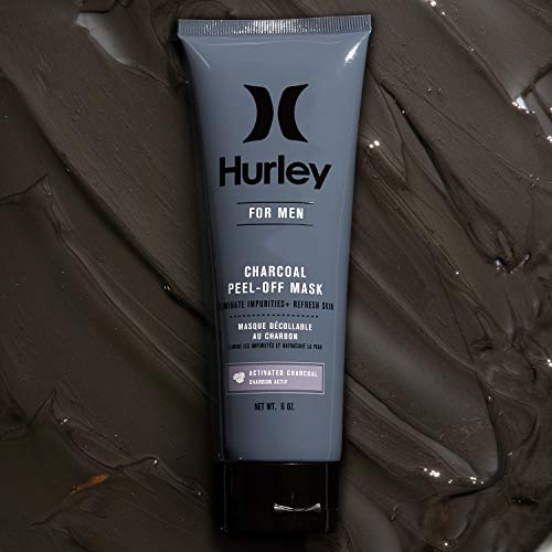 Hurley erkek Peel-Off Maske-Derin Temizlik, Siyah Kafa Çıkarma Yüz Maskesi, Boyutu 6 oz, Çay Ağacı + Aloe