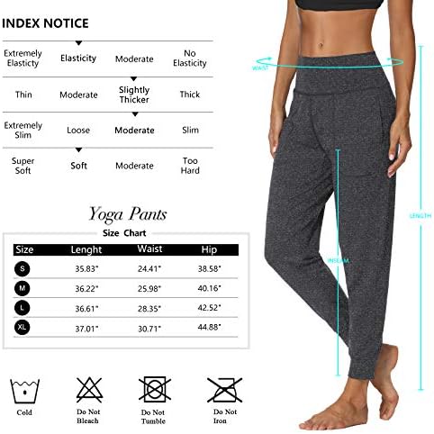 ZJCT kadın Joggers cepli pantolon Aktif eşofman altı Yüksek Bel Yoga Egzersiz Koşu dinlenme pantolonu