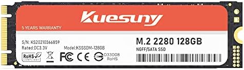 Kuesuny 128 GB 3D NAND SATA III Dahili Katı Hal Sürücü SSD - 6 Gb/ s, M. 2 2280, 560 MB/s'ye kadar