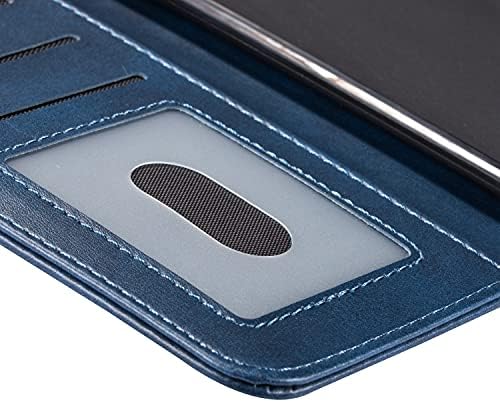 Huawei P20 İçin Telefon Flip Case Kapak Cüzdan tarzı Koruyucu Kılıf, PU Deri Koruyucu Kılıf Braketi Fonksiyonel Koruyucu Kılıf