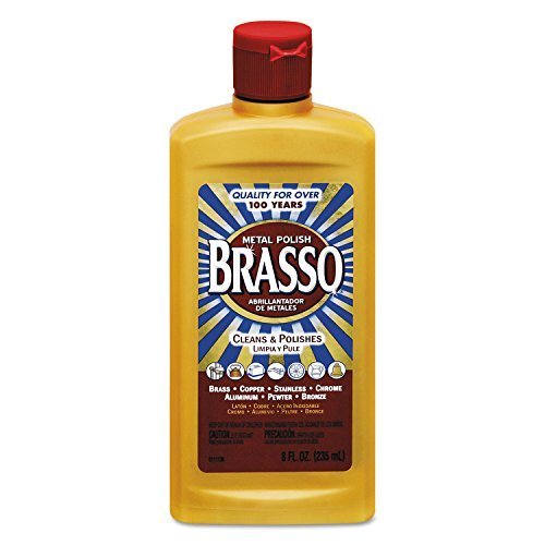 Brasso-Çok Amaçlı Metal Cilası 8 Ons.(8'li Paket) Brasso tarafından
