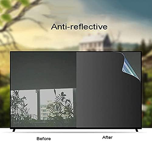 32-55 İnç TV Ekran Koruyucu Mavi ışık Engelleme Filtre Filmi Mat Parlama Önleyici Film Işığı Yumuşak Hale Getirir LCD, LED,