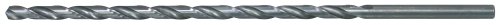Drillco 1318 Serisi Yüksek Hızlı Çelik Ekstra Uzun Uzunluk Matkap Ucu, Siyah Oksit Kaplama, Yuvarlak Şaft, Spiral Flüt, 118