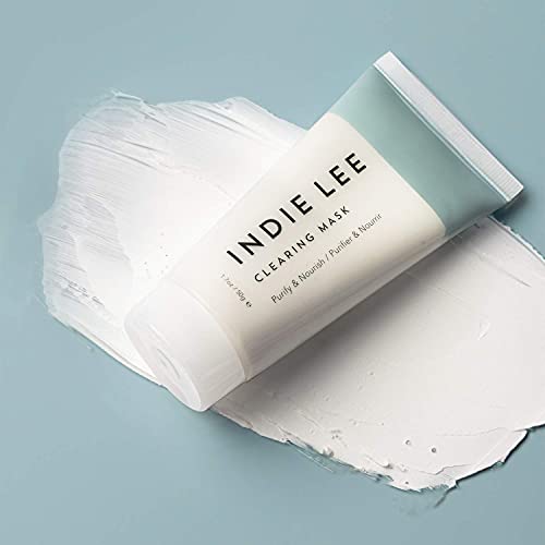 Indie Lee Temizleme Maskesi Tüpü - Kirleri Çıkarmak için Kolloidal Kükürtlü Bentonit Kil Maskesi + Pul Pul Cilt-Çamurlu Doku