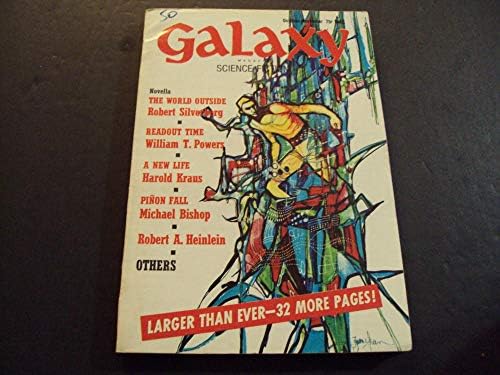 Galaxy Ekim / Kasım 1970 Silverberg, William Powers tarafından Dışarıdaki Dünya