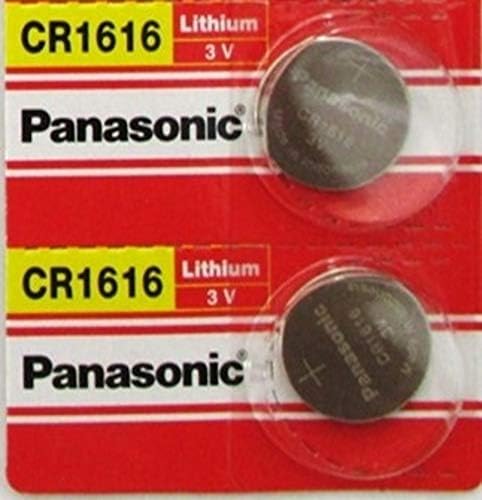 Panasonic CR1616 3V Madeni Para Hücreli Lityum Pil, 2'li Perakende Paket