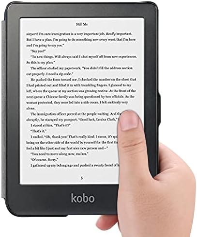 Tablet Kılıf Kapak Kılıf için Kobo Clara HD İnce Tri-Fold Standı Akıllı Kılıf, çoklu Görüş Açıları Standı Sert Kabuk Folio
