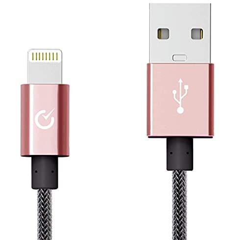 Volt USB-A'dan Lightning Kablo Kablosuna, iPhone, iPad ile Uyumlu MFi Sertifikalı Şarj Cihazı, Uzun Ömür için Titizlikle Test