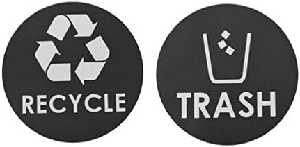 Toyvıan Çöp Geri Dönüşüm Combo Sembol Sticker Geri Dönüşüm Sticker Geri Dönüşüm Sticker Geri Dönüşüm Çıkartması Logo Çıkartmaları