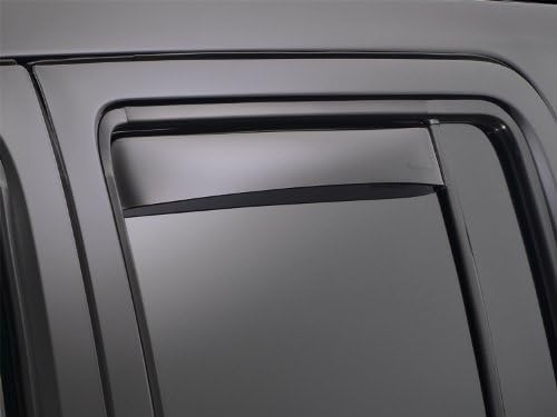 Honda CR-V için WeatherTech Özel Fit Arka Yan Cam Deflektörleri, Koyu Duman