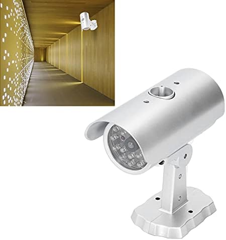 PYAZFS Silah Tipi Simülasyon kamera Simülasyon simülasyon kamera yanıp sönen LED ışıkları ile sanal güvenlik kamera monitörü