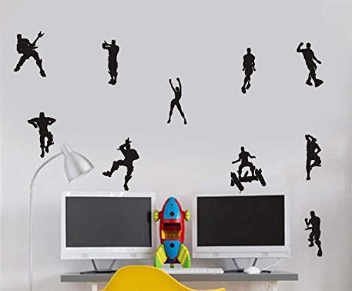 ALiQing Büyük Oyun Duvar Çıkartması Posteri Dans duvar çıkartmaları İpi Dans Çıkartması için Çocuk Genç Yatak Odası Oyun Odası