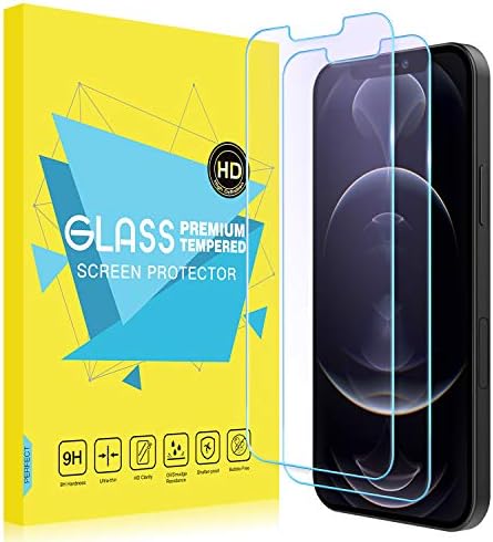 MoKo Yeni Telefon ile Uyumlu 12 Pro Max Ekran Koruyucu 6.7 inç 2020 2-Pack, Anti-mavi ışık ekran Koruyucu Göz Koruması mavi