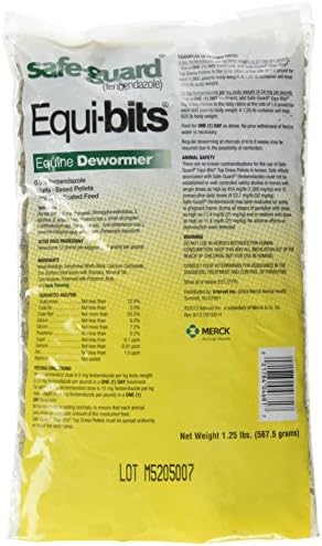 Atlar için Intervet Safeguard Dewormer Peletleri, 1,25 Pound