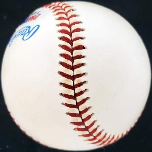 Jake LaMotta İmzalı Resmi AL Beyzbol Raging Bull PSA / DNA F15413 - İmzalı Boks Çeşitli Eşyalar