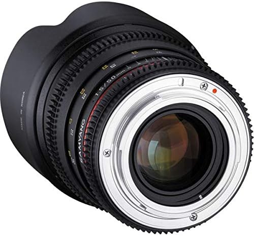 Samyang Cine DS SYDS50M-C 50mm T1.5 SANKİ UMC Tam Çerçeve Cine canon lensi EF-Sabit
