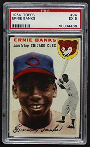 1954 Topps 94 Ernie Banks Chicago Yavruları (Beyzbol Kartı) PSA PSA 5.00 Yavruları