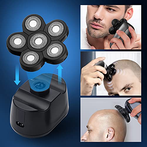 Elektrikli Tıraş Makinesi için yedek Kafa Erkek Elektrikli tıraş makinesi Kafası 6D Yakın Kafa Traş Makineleri erkekler için