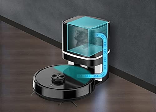 Kros robotlu süpürge ile Otomatik Toz Toplama APP Ses Akıllı Kontrol Ev Temizlik Robotları