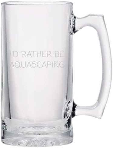 Komik Aquascaping Hediye-Aquascaper Bira Kupası-Aquascaping Olmayı Tercih Ederim