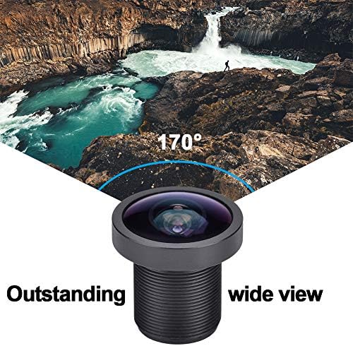 Geniş Açılı Kamera Lensi; Kameranız için Profesyonel Geniş Açılı Görünüm Sunmak için 170 Derece Geniş Açılı Lens