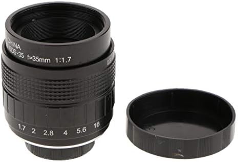 Almencla aynasız kamera Sabit Odak Uzunluğu Lens Manuel Portre 35mm F1.7 Olympus Pansonic Pentax için Evrensel