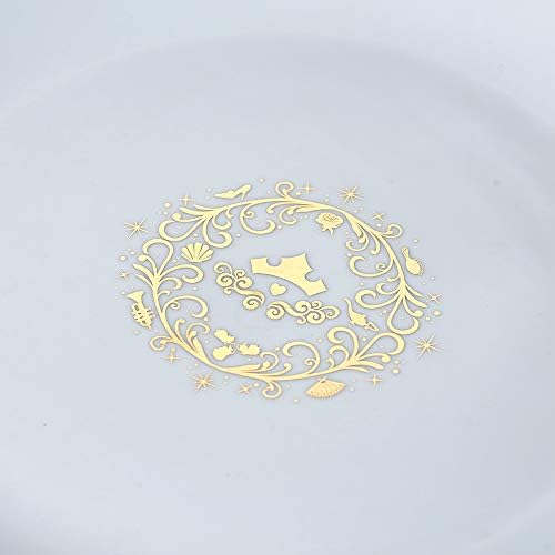 Disney Princess 16 Altın Detaylı Porselen Servis Tabağı