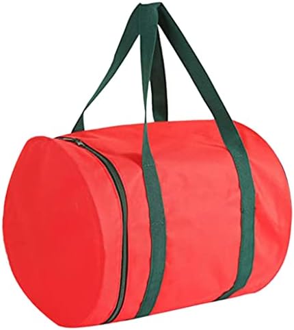 Harilla Noel ışık saklama çantası-Ağır 600D Oxford kumaş, tatil Dekor, yırtılmaz, kırmızı Noel ışık çantası, taşıma çantası,