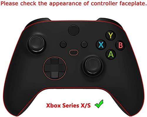 PlayVital Scorpion Edition Xbox Serisi X/S Denetleyicisi için İki Tonlu Kaymaz Silikon Kılıf Kapağı, Başparmak Kavrama Kapakları