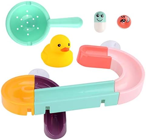 Muised Yüzer Oyuncak Oyuncak Erkek ve Kız Bebek banyo oyuncakları DIY Vantuz Yarış Yörüngeleri Parça Çocuklar banyo küveti