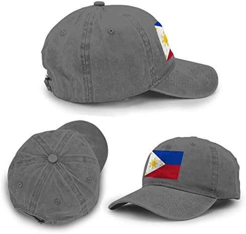 SEAEAGLE Cumhuriyeti Filipinler Bayrağı Yetişkin Kavisli Ağız beyzbol şapkası Spor Kovboy Şapkası