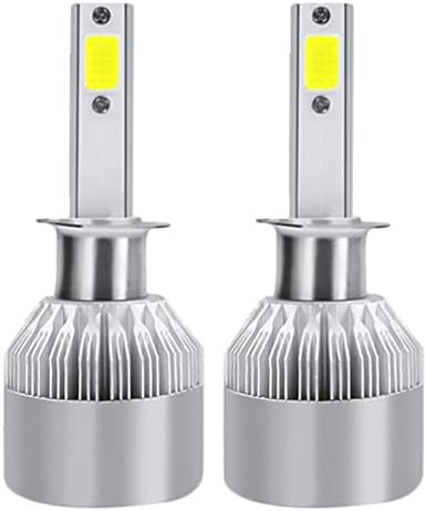 gaoxıao Araba LED Farlar-36 W, 12000LM, 6000 K Süper Parlak LED far lambaları Havacılık Alüminyum C6 Farlar H1 ve H7 Tek Farlar