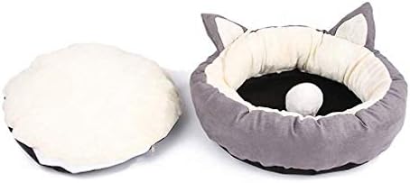 Kulak Kedi Sıcak Yatak Ev Köpek Kulübesi Güzel Köpek Mağara Evi Kedi Uyuyan Çekyat Cattery