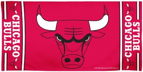 NBA Chicago Bulls 30 x 60 Fiber Reaktif Plaj Havlusu