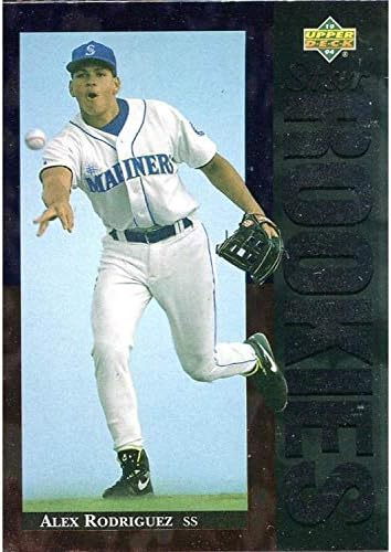 Alex Rodriguez İmzasız 1994 Üst Güverte Çaylak Kartı-Beyzbol Kartları