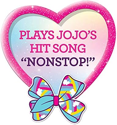 Sadece JoJo Siwa 10 İnç Şarkı Bebek Oynamak, Non-Stop Başlıklı Hit Şarkı Söylüyor, Gökkuşağı Saçaklı Pembe Ceket
