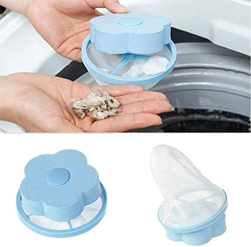 BoBofly 2 Paket Çamaşır Makinesi Yüzen tüy Bırakmayan Örgü Çanta Saç Filtresi Net Kılıfı, yüzen çamaşır makinesi filtresi Yıkama