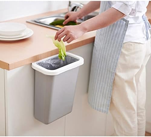 YUEYOULİİ çöp kutusu Mutfak Asılı Küçük çöp tenekesi Mutfak kompost kutusu Tezgahı için Uygun Veya Lavabonun Altında Çöp saklama