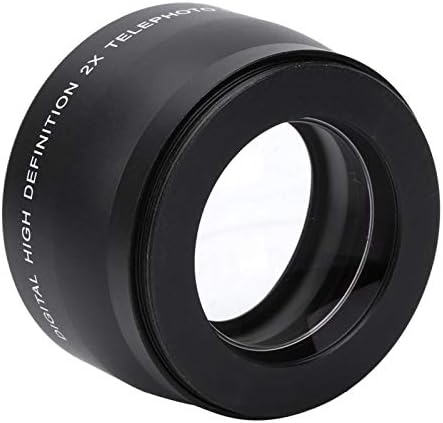 Kamera Telefoto Lens, CameraCameras Lenss Lens Telekonvertör, Meraklısı Kameralar için 58mm Lens 58MM 2X Büyütme