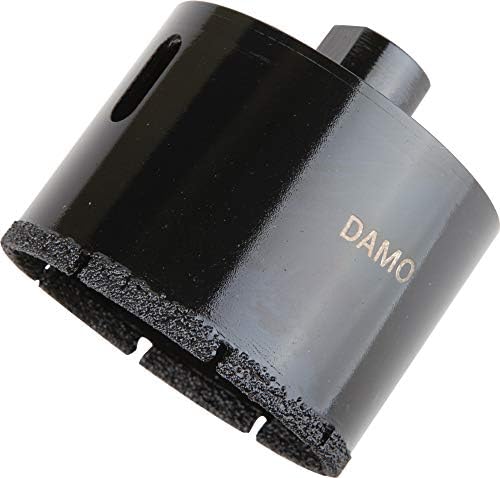 Beton Granit Mermer Delik Testere için DAMO 3-1/2 inç Kuru Islak Elmas Çekirdek Matkap Ucu