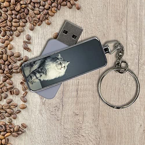 Metal USB Disk Kapasitesi 8GB Loveliness Baskı Yeni Cins Kedi