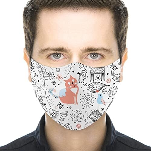 Yüz Maskeleri, Filtreli Toz Maskesi Unisex Yeniden Kullanılabilir Yıkanabilir Yobk 1 ADET