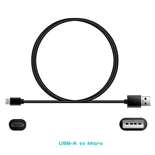 Hoparlör Şarj Kablosu Uyumlu Sony/Bose/UE / Beats JBL Bluetooth Hoparlör Güç Kaynağı Kablosu Hattı, mikro USB şarj kablosu-3FT
